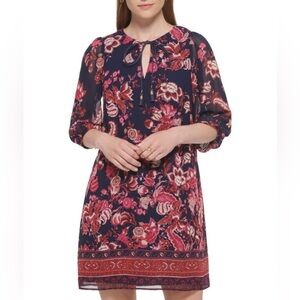 Vince Camuto Floral Print Dress | Size 10 | NWOT